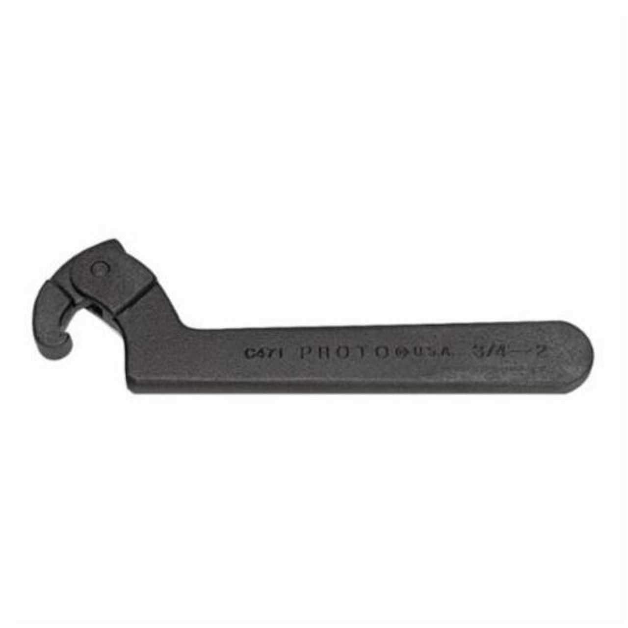 ADJUSTABLE HOOK SPANNER WRENCH 1-1/4 TO 3 (PRO-JC472)