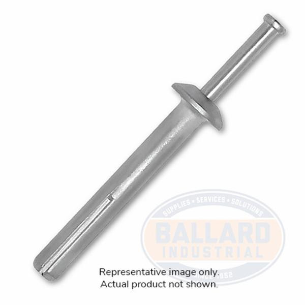 ZAMAC HAMMER NAILIN DRIVEPIN ANCHOR MH 1/4" X 3/4" (PWR02806