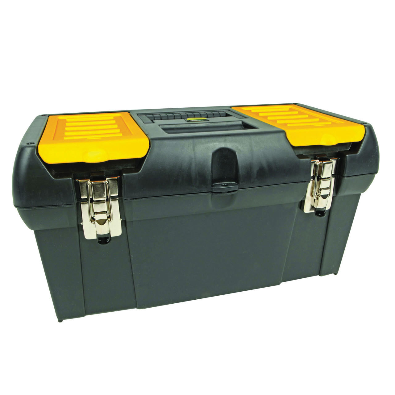 TOOL BOX PLASTIC 2 COMPARTMENT W/TRAY 22