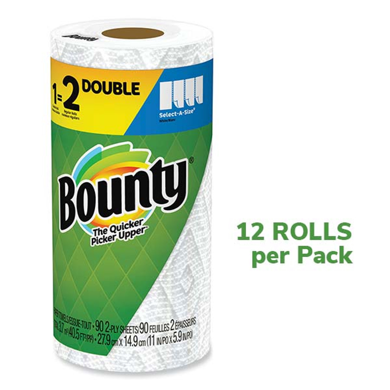 Bounty 2ply Kitchen Paper Towel 83 Sheets Per Roll 12 Rolls/CS