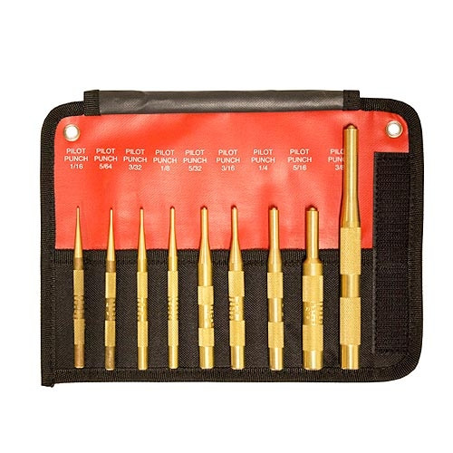 PILOT PUNCH SET BRASS 1/16