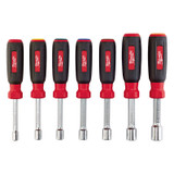 NUT DRIVER SET SAE MAGNETIC HOLLOW CORE 7PC (MIL-48-22-2507-&&)