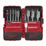FLAT BORING BIT SET 8 PC (MIL-49-22-0175)