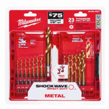 Milwaukee 48-89-2803 15 Piece Thunderbolt Black Oxide Drill Bit Set