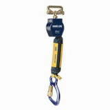 LIFELINE NANO-LOK QUICK CONNET, 6 FT WEB W/ ALUM 19 MM THROAT,CAPTIVE EYE, 3,600 LB GATE CARABINER, ON THE LEG END AND HARNESS CONNECTOR TO ATTACH TO HARNESS (MMM-3101225-&&)