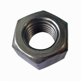 NUT HEX G8 BLK 1/4"-28 (NH-G80BK-08F)
