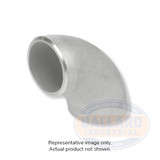 ELBOW 90D BW LR ALUM 6061-T6 SCH40 2-1/2" (PAS4-E9B-02G-T6)