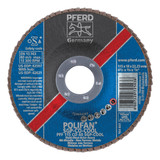 FLAP DISC CERAMIC T-27 4-1/2" X 7/8" 40 GRIT SGP COOL (PFE-62597-@)
