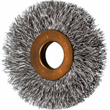 WIRE WHEEL CRIMPED SS 2" X 3/8-1/2 X .012 (PFE-81578)