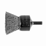 WIRE BRUSH END CRIMPED SS 1" X 1/4" X .006 (PFE-82991)