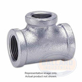 TEE RED MALL GALV 150 LB 3" X 2-1/2" X 2-1/2" (PG15-TER-030-02G-02G)