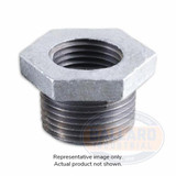 BUSHING HEX THR MALL GALV 150 LB 3-1/2" X 2-1/2" (PG15-BUT-03G-02G-I)