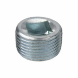 PLUG COUNTERSUNK HEX THR STEEL ZINC PLATED/ELECTRO GALV 150 LB 3/8" (PGS15-PGHCT-00C-I)