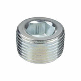 PLUG COUNTERSUNK HEX THR STEEL ZINC PLATED/ELECTRO GALV 150 LB 1/8" (PGS15-PGHCT-004-I)
