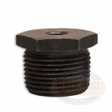 BUSHING HEX THR STEEL BLK 150 LB 1" X 1/8" (PPS15-BUT-010-004-I)