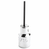 SOCKET HEX BIT 1/4" DR 1/8" (PRO-J47701/8)