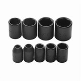 SOCKET SET SAE IMPACT 6 PT 3/8" DR 9 PC 1/4" - 3/4" (PRO-J72102)