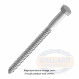 LAG BOLT HEX SS 1/4" X 2" (BLHX-SS-008-020)