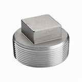 PLUG SQ HD THR SS 316 150 LB 1/2" (PS15-PG6SQT-00G-I)