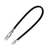 GREASE GUN FLEX HOSE 18" X 1/8" MPT BOTH ENDS (PTO-W54211)