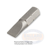 INSERT BIT SLOTTED .250 X 1.5"  1/4" HEX SHANK (QTO-250SB2)