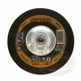 GRINDING WHEEL T-27 STAINLESS 7" X 9/32" X 5/8-11" RS38 (210010H) (RHD-200442H)