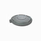 LID GARBAGE CAN PLASTIC FOR 55 GAL GRAY BRUTE (RUB-FG265400GRAY)