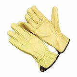 GLOVES COWHIDE DRIVER KEYSTONE THUMB XL (SGL-4364-XL-&)