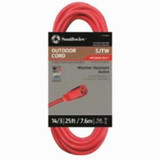 EXTENSION CORD LIGHTED END 14/3 X 50 FT RED (SOU-2488SW8804)