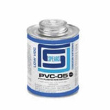 CEMENT PVC CLEAR MED BODY PVC-05 1/2 PT FAST SET (SPE-PVC05C-010)