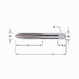 TAP BOTTOM HSS 4 FL M5X.80 D4 (UTD-1012455)