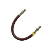 GREASE WHIP HOSE 1/8" MPT BOTH ENDS 18" (ALE-317850-1F-@)