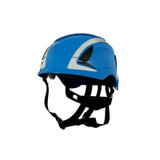 HELMET SAFETY SECURE-FIT BLUE NON-VENTED (MMM-X5003X-ANSI-@)