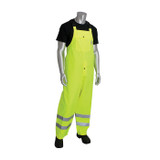 BIB WATERPROOF HEAVY DUTY CLASS E YELLOW 2X (PRI-353-2001-LY/2X-&)
