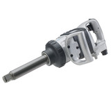 1" AIR IMPACT WRENCH, 6" EXT ANVIL, HEAVY DUTY, 1475 FT-LB TORQUE, FRICTION RING-THRU-HOLE RETAINER, D-HANDLE INSIDE TRIGGER (ING-285B-6-@)
