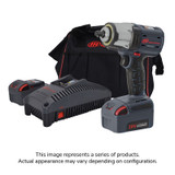 1/2" 20V CORDLESS IMPACT WRENCH 2 BATTERY KIT, 550 FT-LB TORQUE, PIN RETAINER, PISTOL (ING-W5153P-K22-@)
