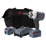 1/2" 20V CORDLESS IMPACT WRENCH 2 BATTERY KIT, 2" EXT ANVIL, 1500 FT-LB TORQUE, FRICTION RING RETAINER, PISTOL (ING-W7252-K22-@)