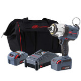 1/2" 20V CORDLESS IMPACT WRENCH 2 BATTERY KIT, 1500 FT-LB TORQUE, PIN RETAINER, PISTOL (ING-W7152P-K22-@)