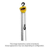 HOIST HAND CHAIN 2 TON 10 FT LIFT 8 FT CHAIN DROP OVERLOAD PROTECTION (ING-KM200V-10-8-@)