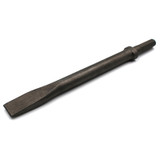 1" FLAT CHISEL, 12" OAL, 9.625" UNDER COLLAR, .580 HEX SHANK, OVAL COLLAR (ING-HH1-214F-12-@)