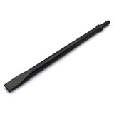 1" FLAT CHISEL, 18" OAL, 15.625" UNDER COLLAR, .580 HEX SHANK, OVAL COLLAR (ING-HH1-214F-18-@)