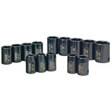 SOCKET SET METRIC STD IMPACT 14 PC 6 PT 1/2" DR 10MM - 27MM (ING-SK4M14N-@)