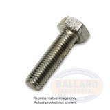 MACHINE BOLT HEX SS MM A2 M16-2.0 X M55 DIN933 (BMHX-SS-M16-055)