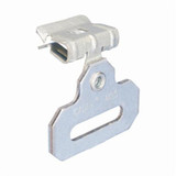 STRAP HANGER CLIPS STRAIGHT 5/16" TO 1/2" FLANGE (CAD-MSS58)