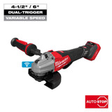 GRINDER 4-1/2" - 6" BRAKING DUAL TRIGGER W/ PADDLE SWITCH M18 FUEL BARE TOOL (MIL-3676-20)