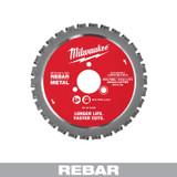REBAR CUTTING BLADE #10 (1-1/4") 5/PK (MIL-48-40-4065-@)