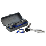 IMPACT BIT SET STANDARD 32 PC GOBOX W/ MINI RATCHET (WIH-76889)