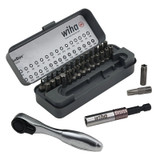 BIT SET TORX 32 PC GOBOX W/ MINI RATCHET (WIH-74959)