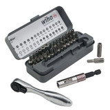 BIT SET SECURITY 32 PC GOBOX W/ MINI RATCHET (WIH-74958)