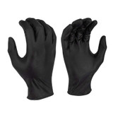 GLOVES NITRILE BLACK POWDER FREE TEXTURED 6 MIL 100/BX L (RIN-RWG9406-L-@)
